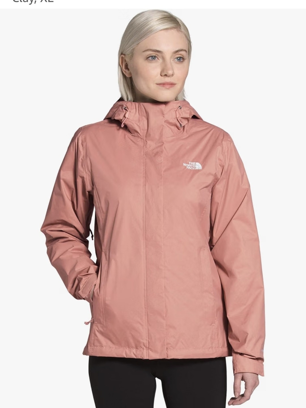 The North Face Women's Dusty Rose Hooded Rain Jacket
